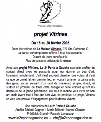 2005_Projet-Vitrines_flyers