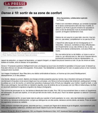 2011-Danse-a-10_Sortir-de-sa-zone-confort_La-Presse_Aline-Apostolska_20-septembre-2011